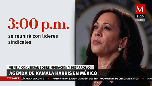 Agenda de Kamala Harris en México