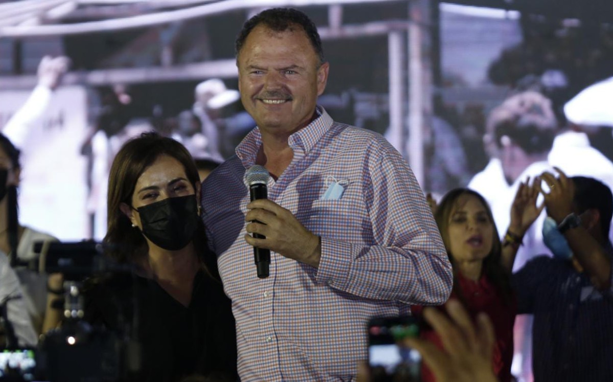 Ernesto Gándara es candidato a la gubernatura de Sonora por el PAN, PRI y PRD. | Araceli López.