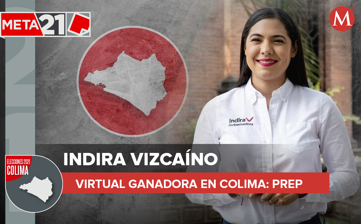 Indira Vizcaíno, virtual ganadora de Colima | Especial