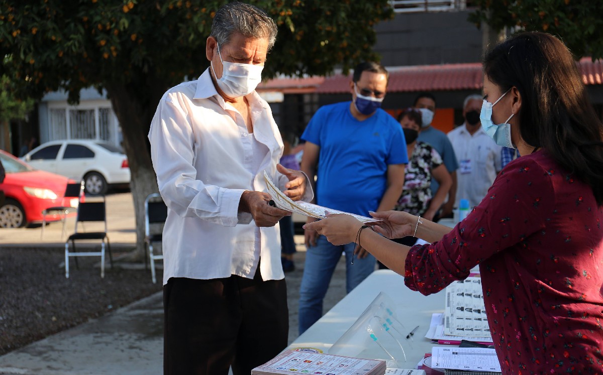 A este lunes reportaba una participación ciudadana del más del 41%. (Rolando Riestra)