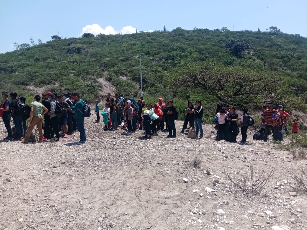Migrantes indocumentados en Hidalgo. (Especial)