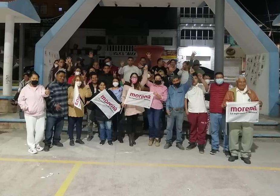 Morenistas celebran virtuales triunfos en región Tula-Tepeji. (Especial)