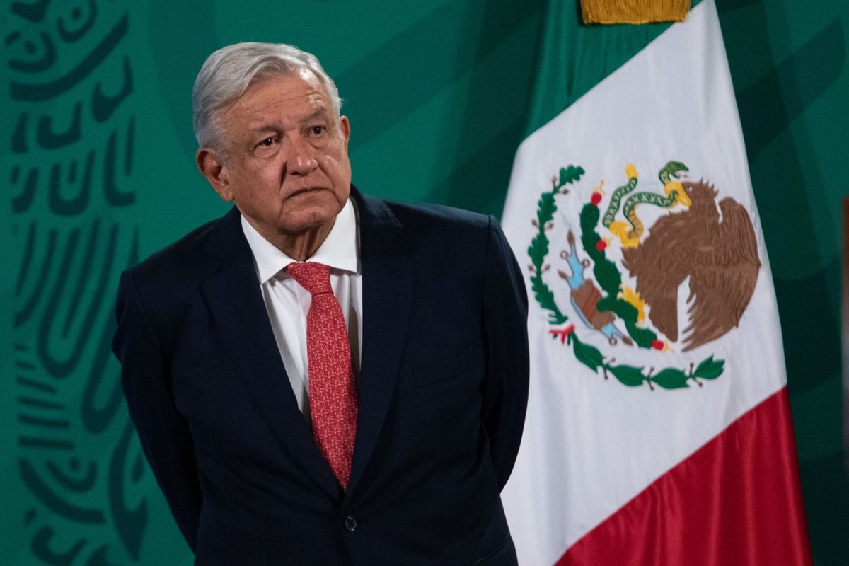 El presidente Andrés Manuel López Obrador en La Mañanera. (Cuartoscuro)