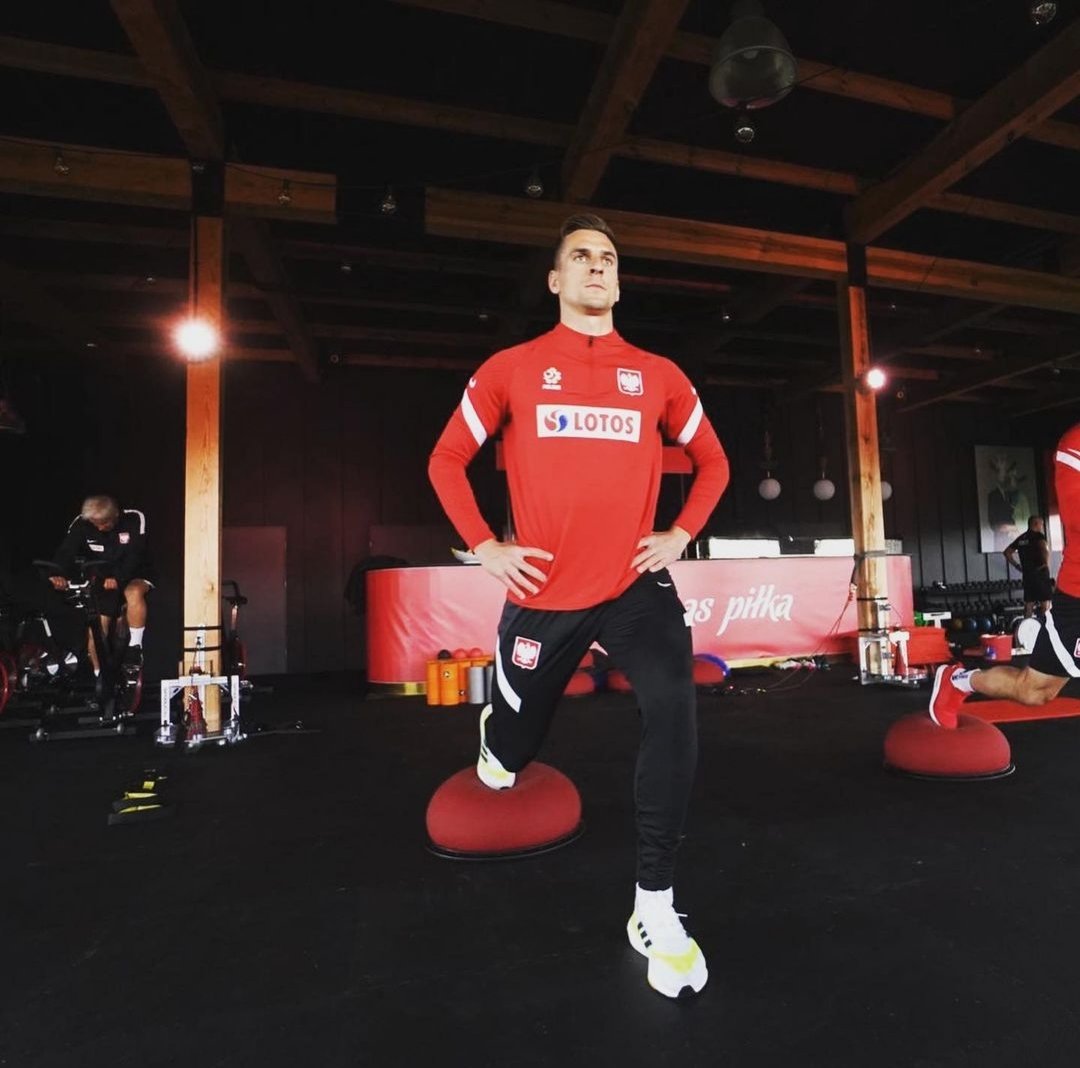 Arkadiusz Milik, jugador de Polonia (Twitter @arekmilik9)