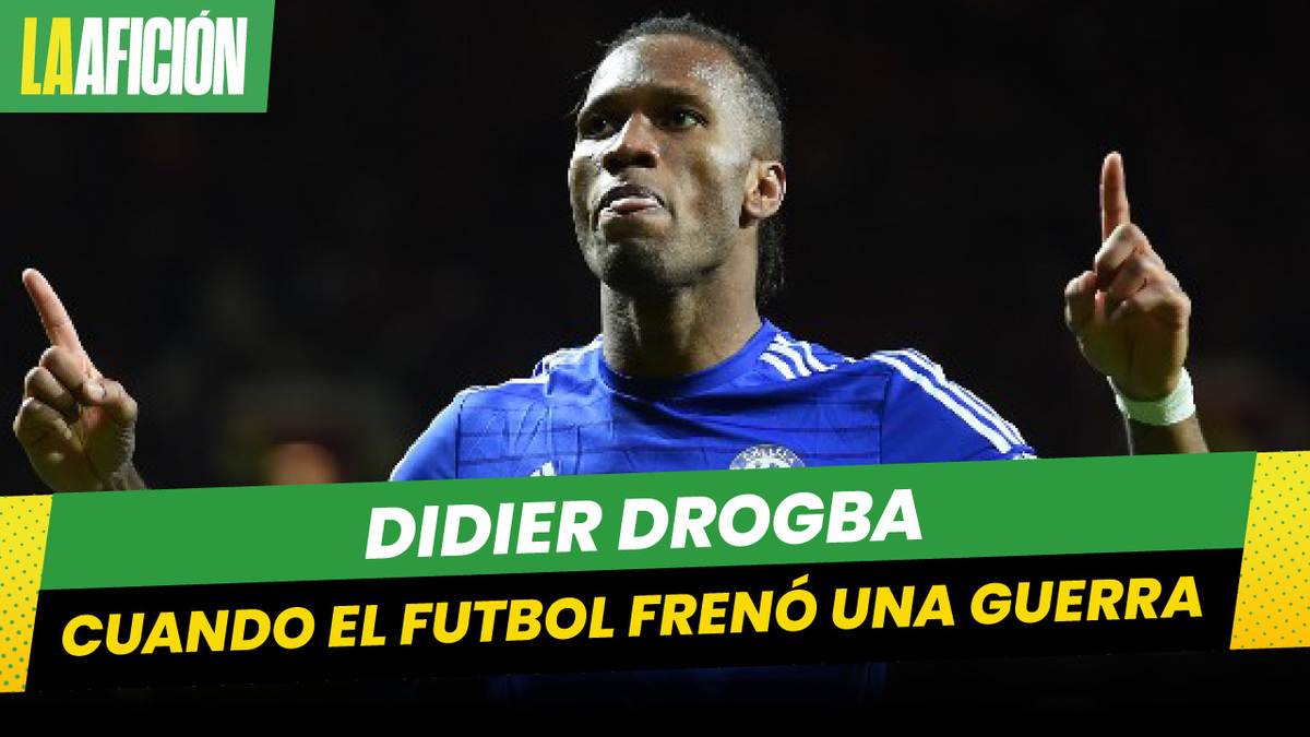 Didier Drogba, el hombre que frenó una guerra a través del futbol