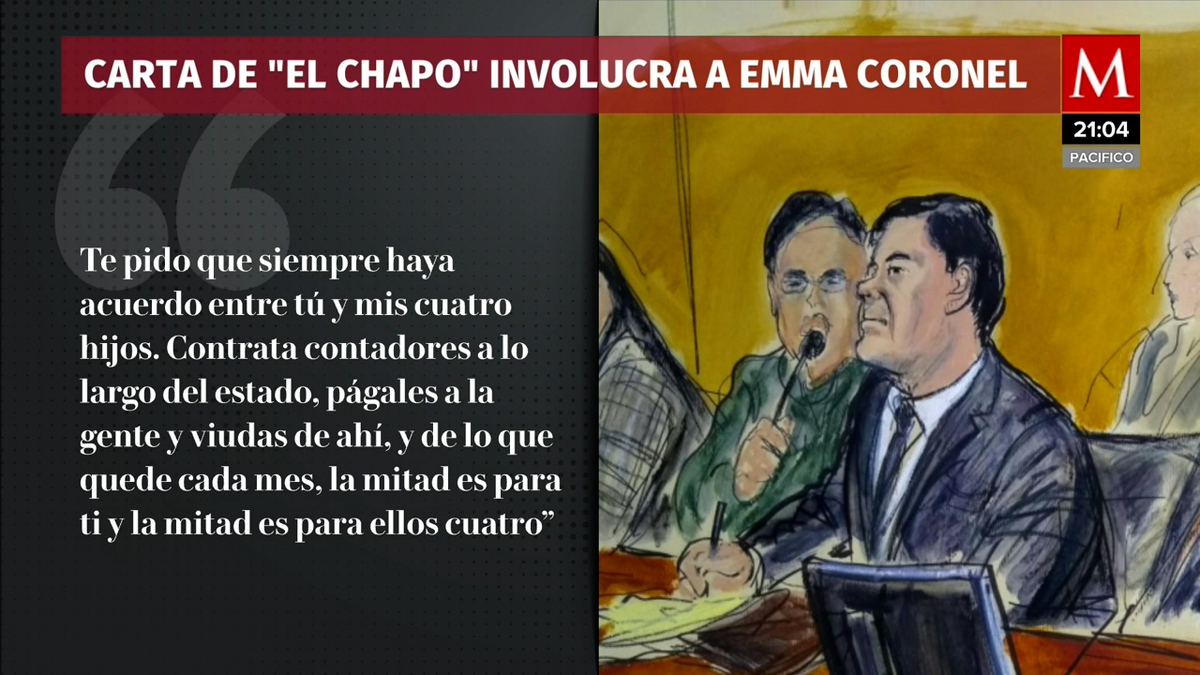 Emma Coronel se declarará culpable ante tribunal de EU: NYT