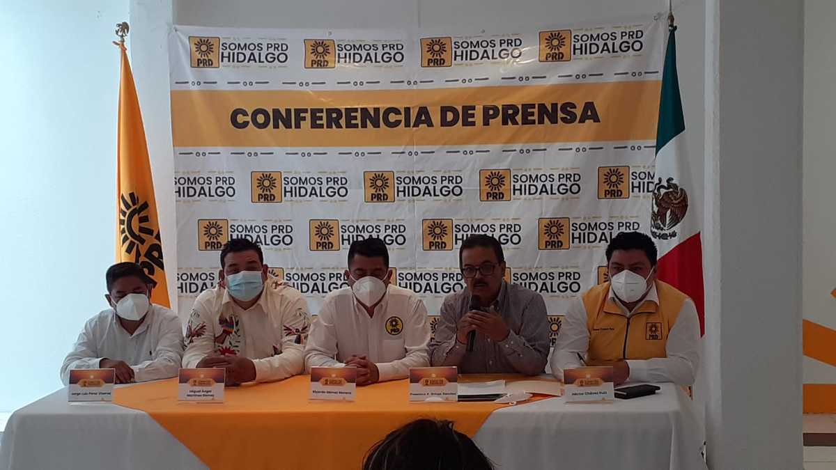 PRD Hidalgo. (Teodoro Santos)