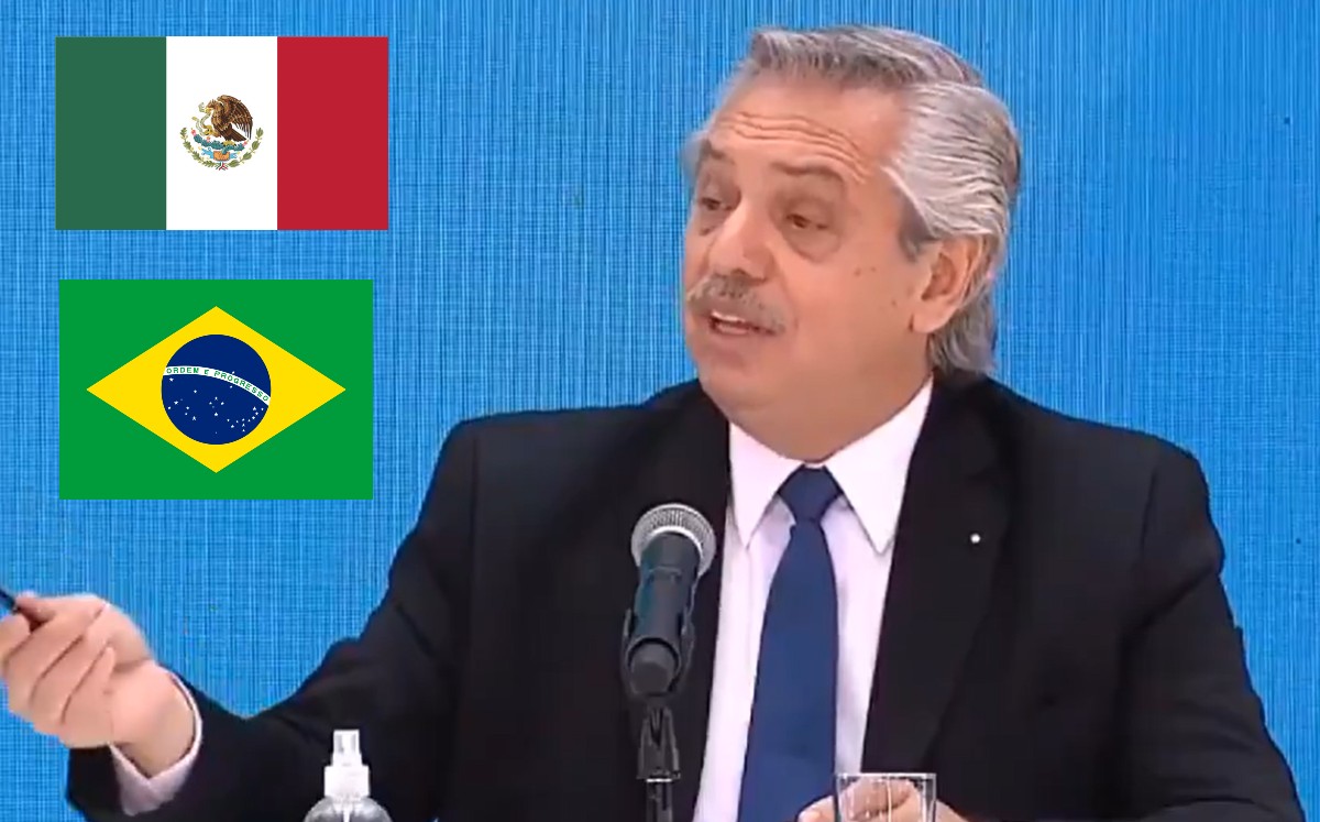 Alberto Fernández: “Los mexicanos salieron de los indios, los brasileños salieron de la selva". (Especial)