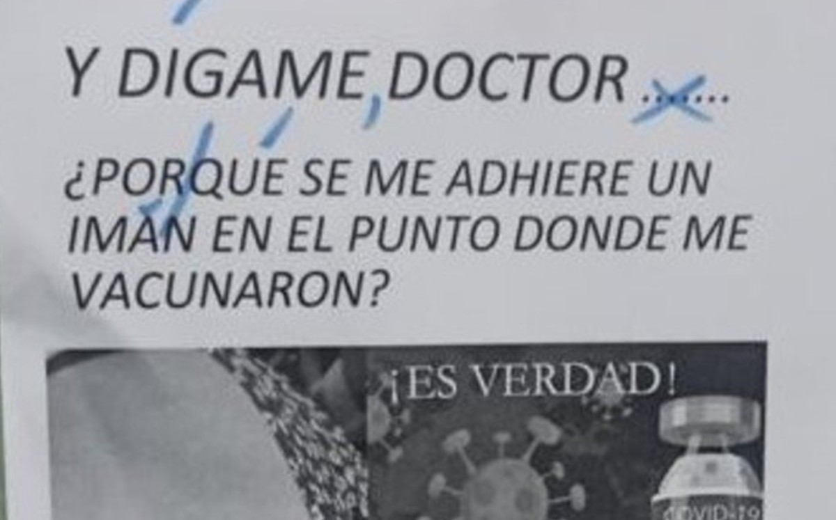 Hombre se hace viral por respuesta a vecina que pide no vacunarse contra el covid-19. (Especial)