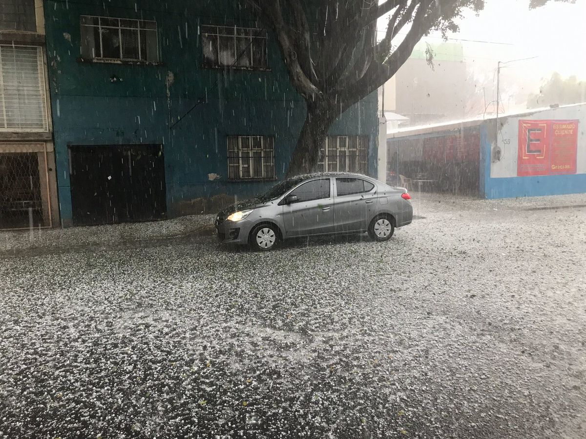Lluvia en la Ciudad de México | Ariana Pérez