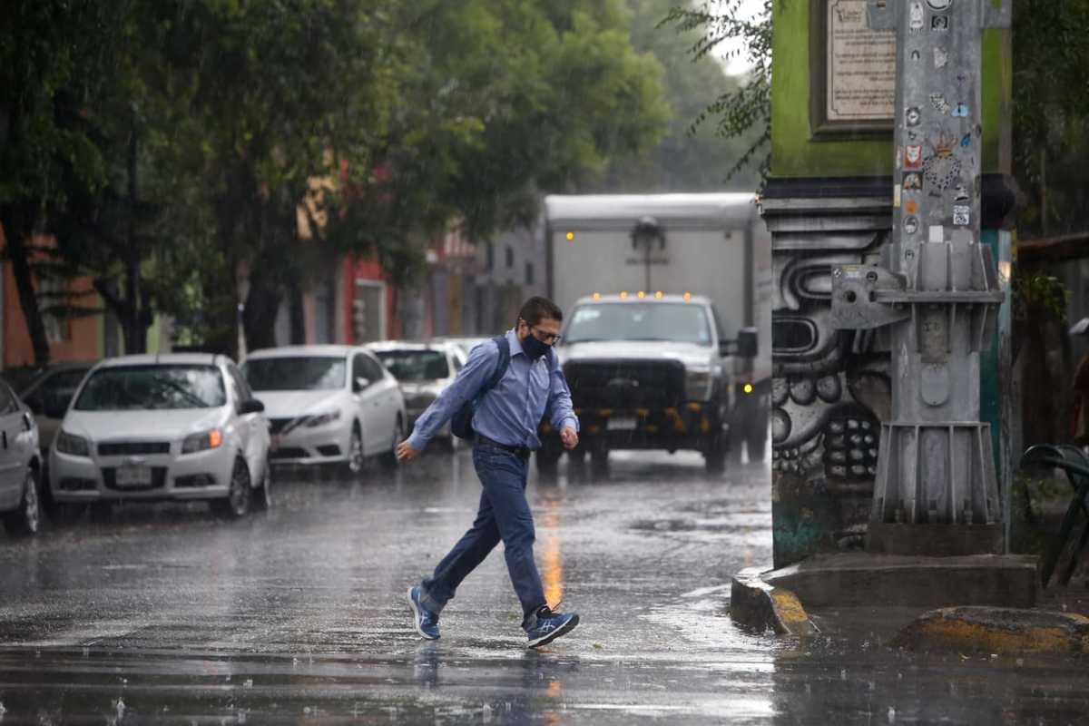 Lluvias en Ciudad de México (Ariana Pérez).