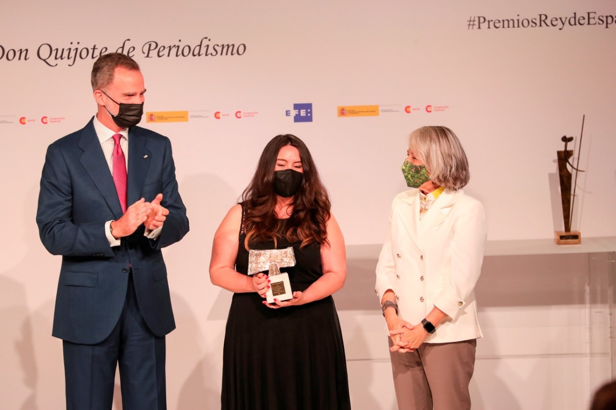 La mexicana Inger Díaz Barriga fue galardonada en Madrid