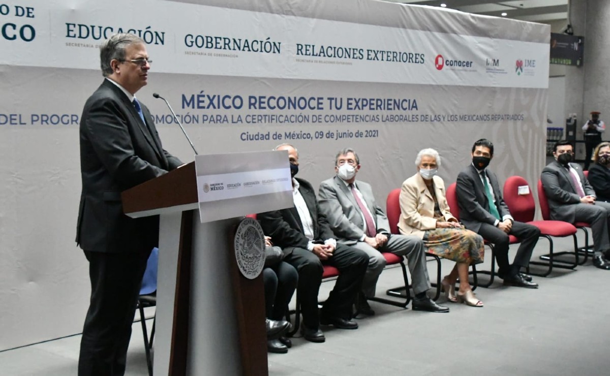 "México reconoce tu experiencia" certificará los conocimientos y habilidades laborales de mexicanos que regresen de EU. | Especial