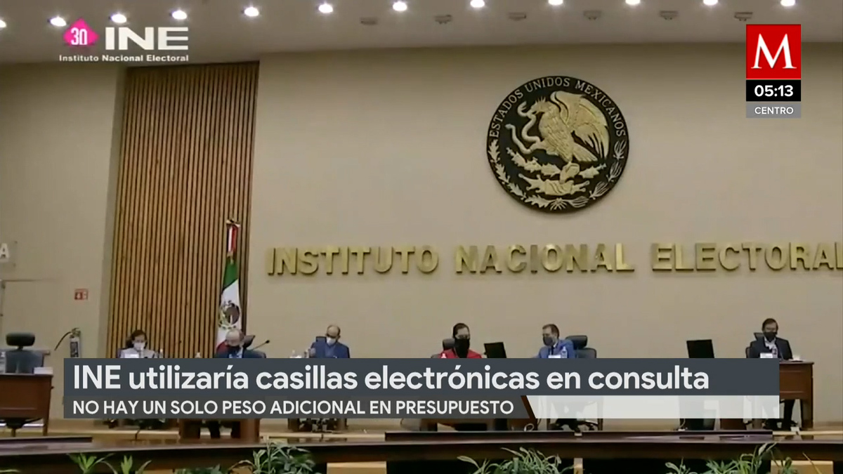 Para consulta popular, urnas electrónicas