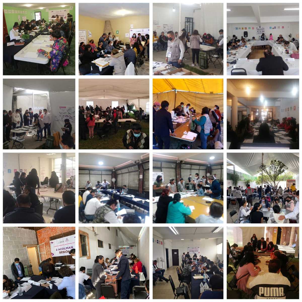 Todo esto retrasará los resultados oficiales en estos municipios.