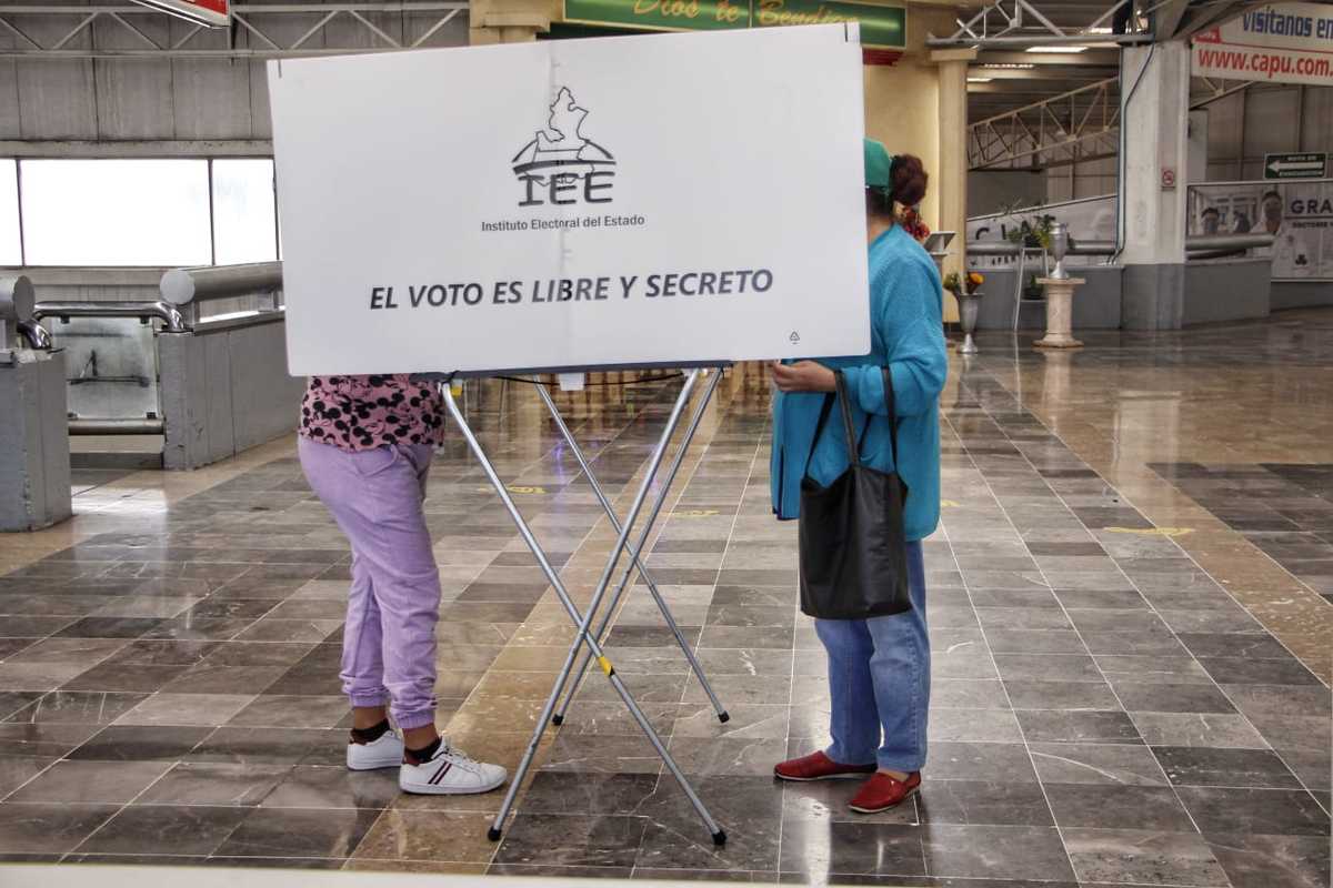 Votaciones en Puebla. (Melanie Torres)