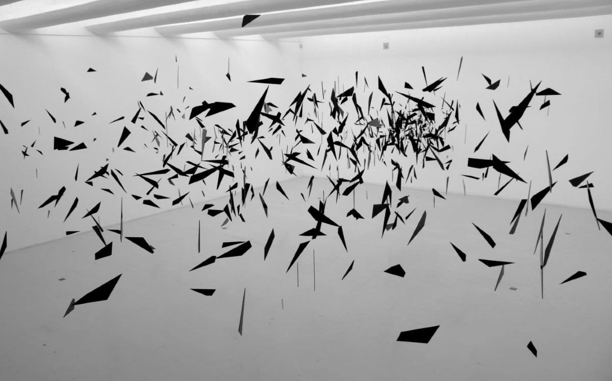 Por primera vez se exhibe 'Drifting Star', de Carlos Amorales. (MUAC)