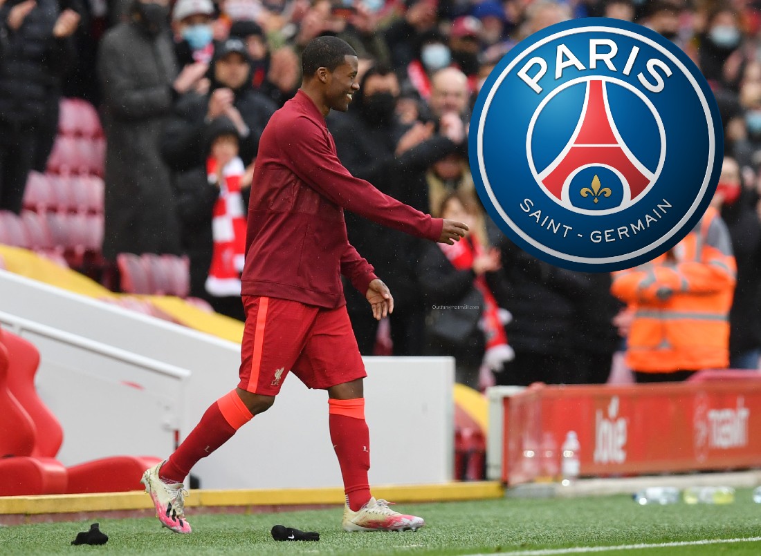 Georginio Wijnaldum llega al PSG (Reuters)