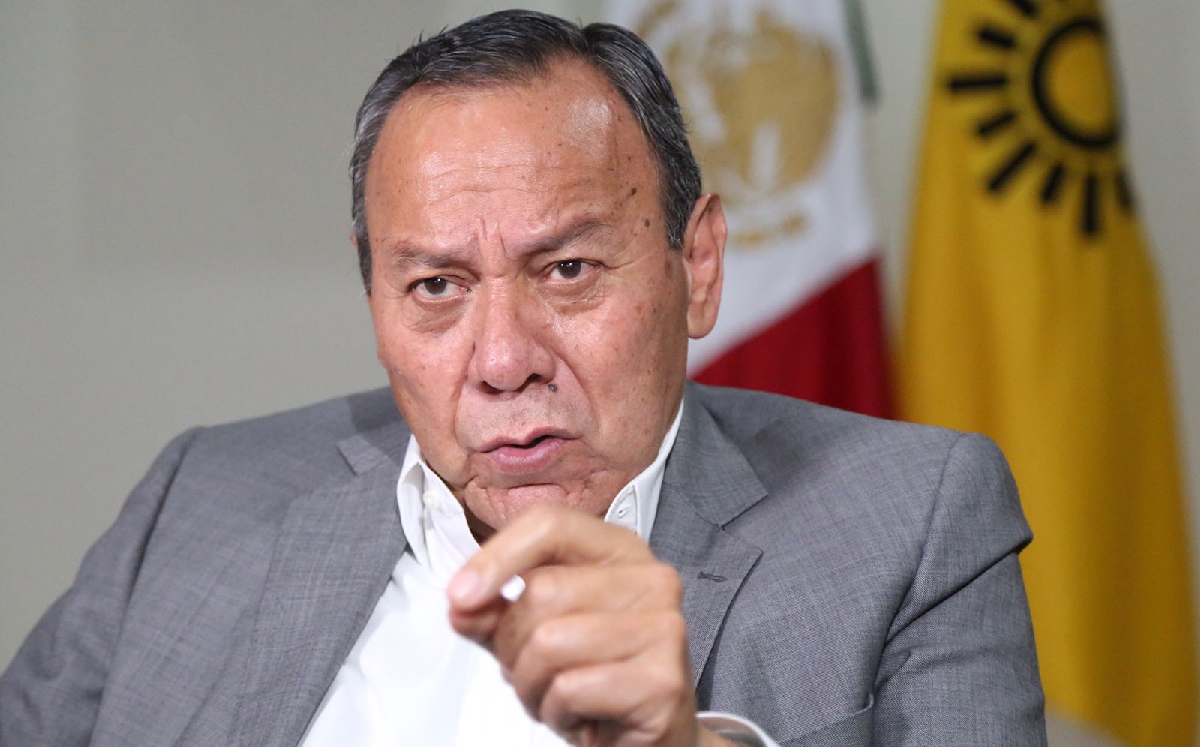 Jesus Zambrano, Presidente Nacional del Partido de la Revolución Democrática. (Ariel Ojeda)