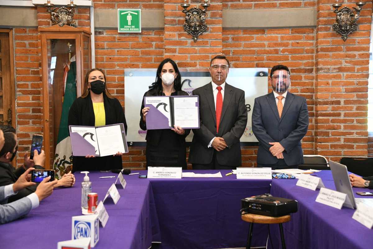 Los candidatos recibieron la constancia de mayoría | Especial