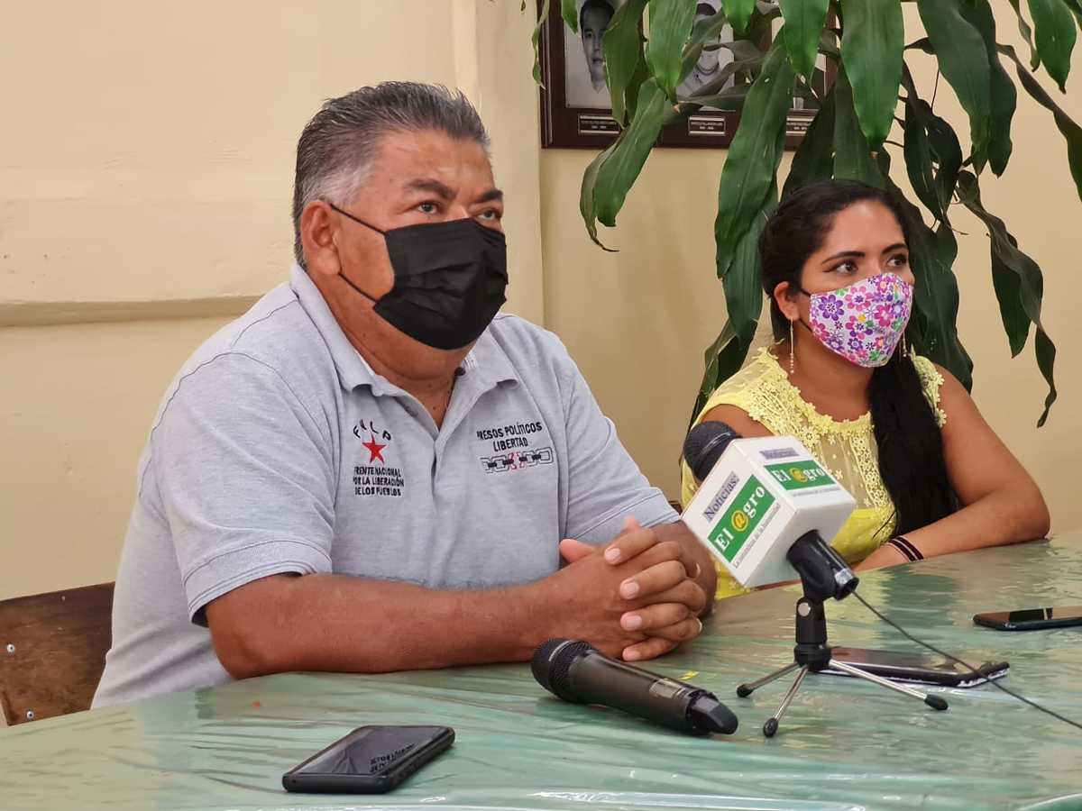 Oger Morales Miranda, coordinador general del Frente Nacional de la Liberación de los Pueblos. (Rogelio Agustín Esteban)