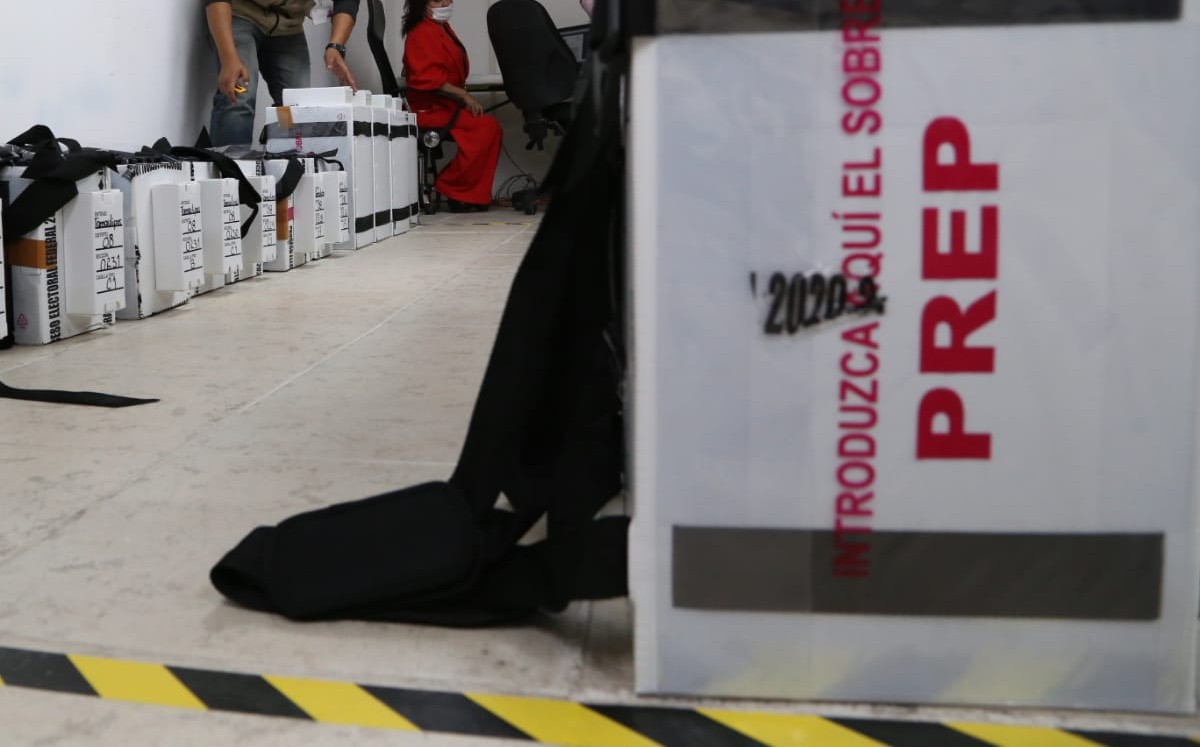 Recuento de votos en Tamaulipas. (Yazmín Sánchez)
