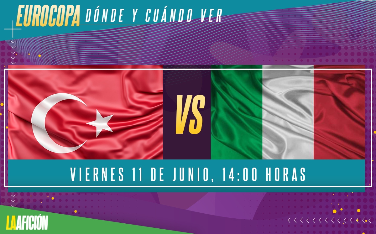 Turquía vs Italia: partido inaugural de la Eurocopa 2021