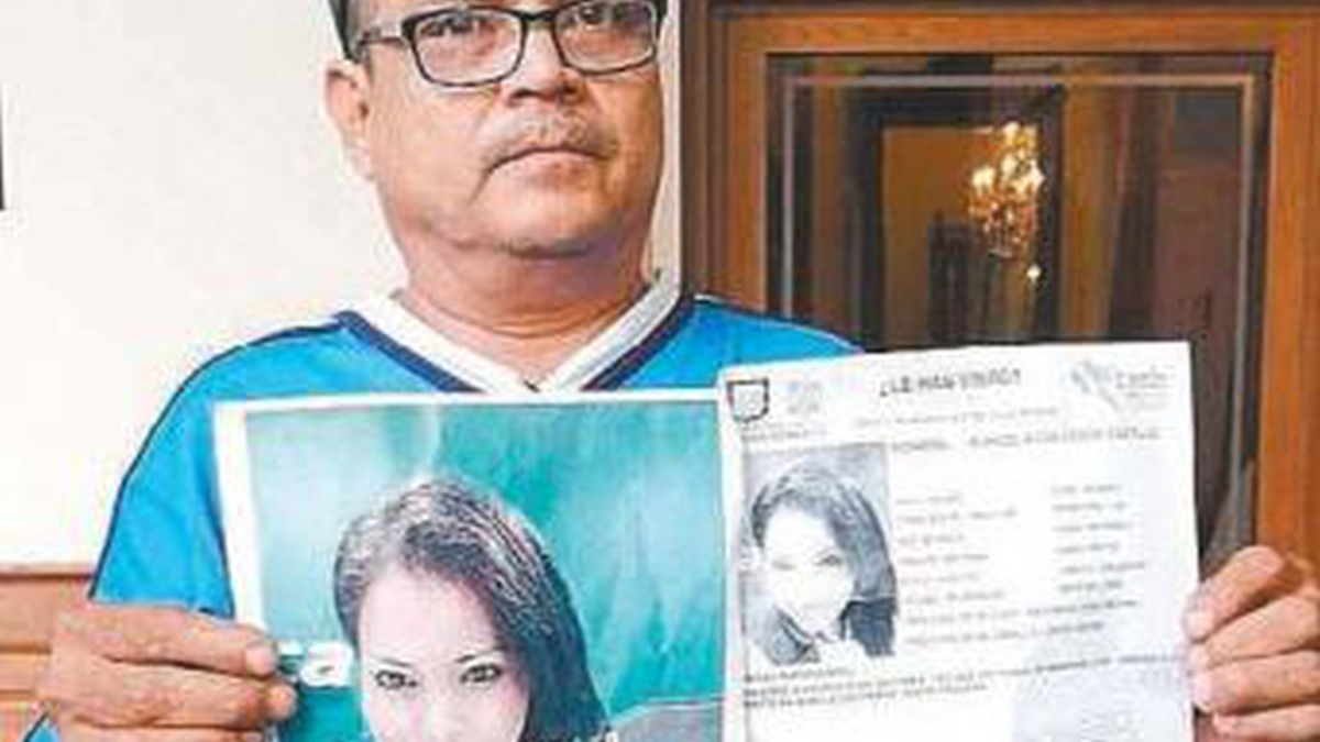Armando Gallegos padre de Rubicela pide celeridad en el caso