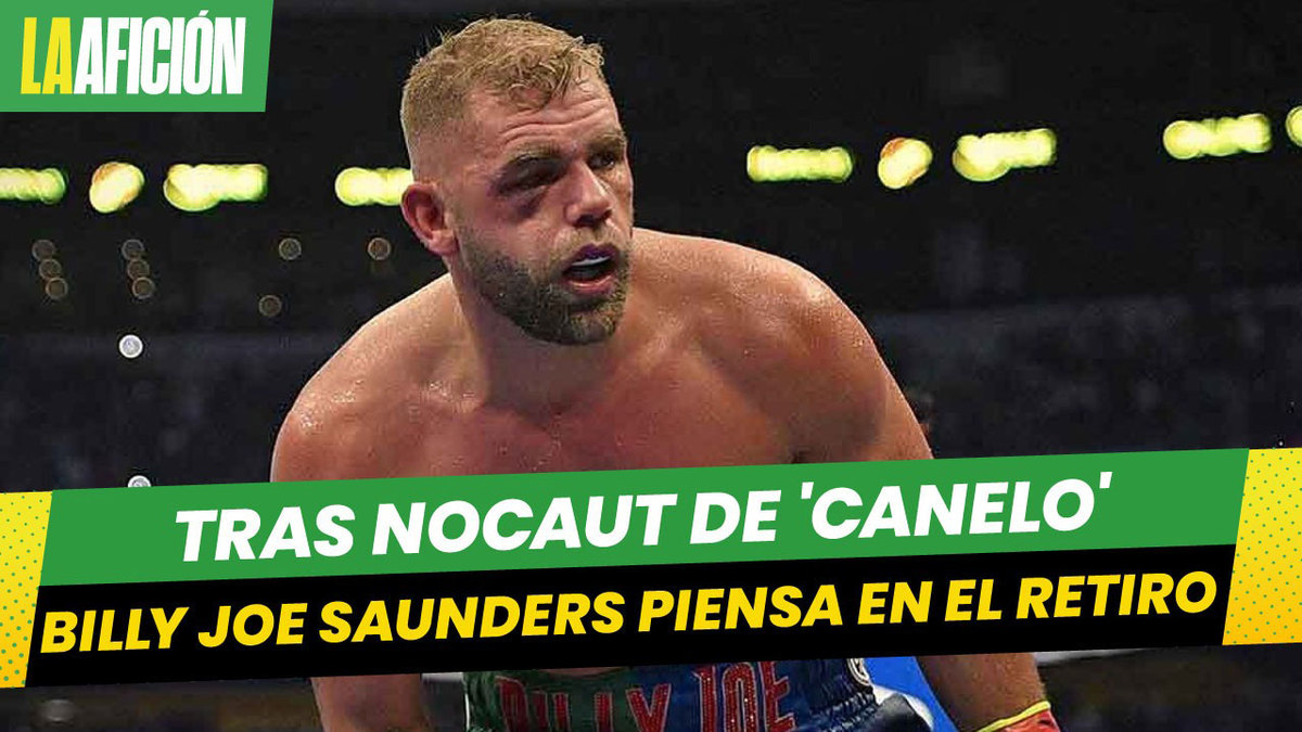 Billy Joe Saunders considera retirarse tras derrota ante Canelo