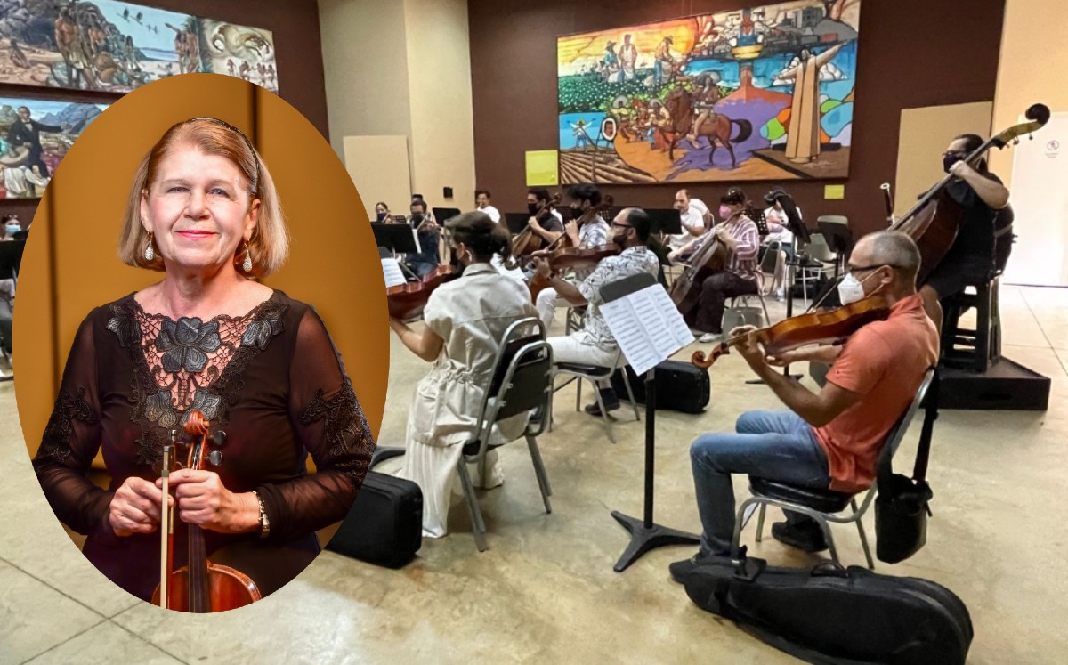 Camerata de Coahuila realizará concierto dedicado a la violinista Marina Gorbenko. (Especial)