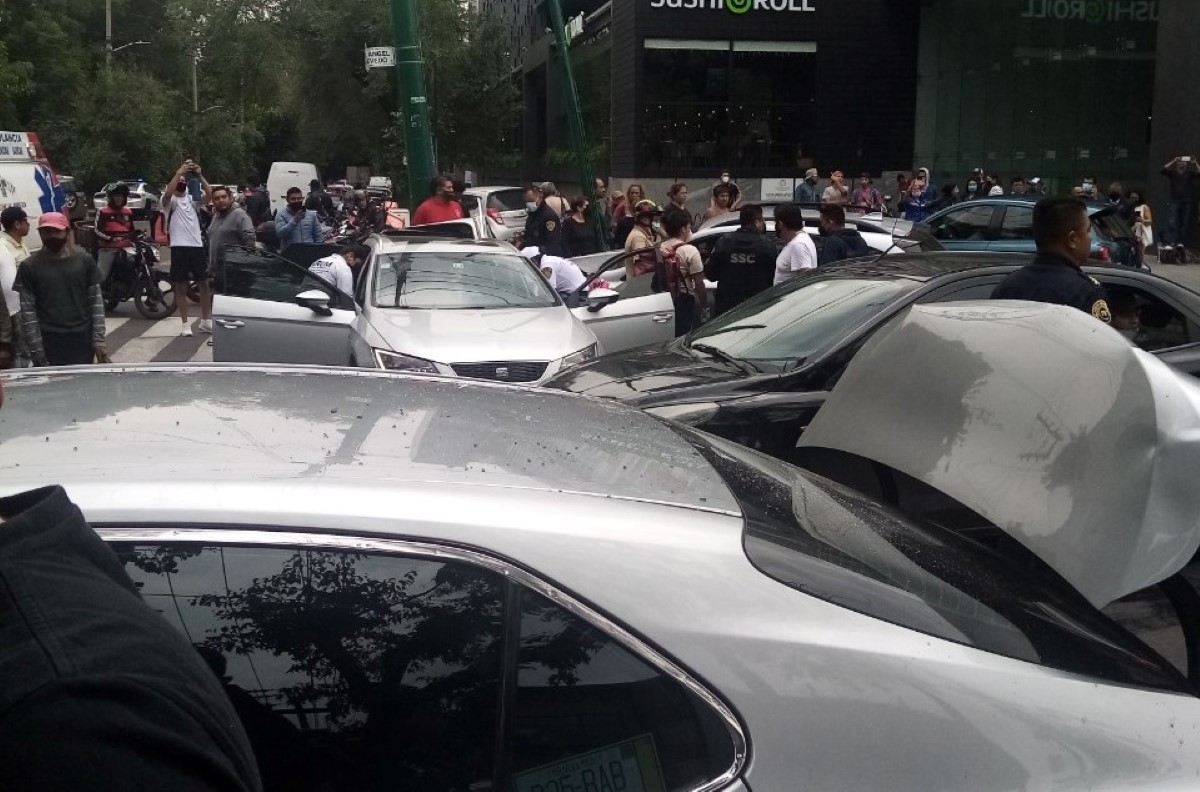 El choque ocurrió en la alcaldía Coyoacán. | Twitter Protección Civil