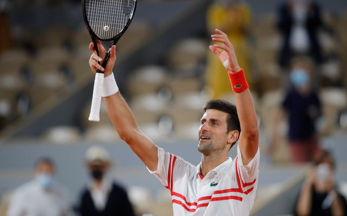 Djokovic avanza a la final del Roland Garros 2021 (Reuters)