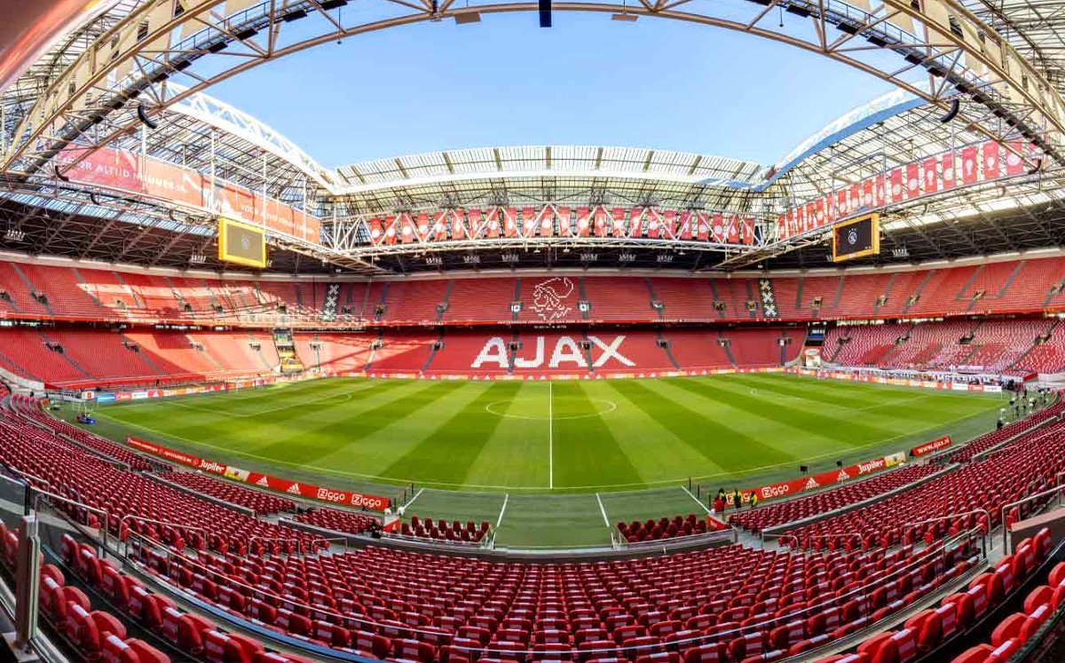Estadios de Eredivisie tendrán aforo al 100 por ciento para la temporada 2021-22 (Johan Cruijff ArenA)