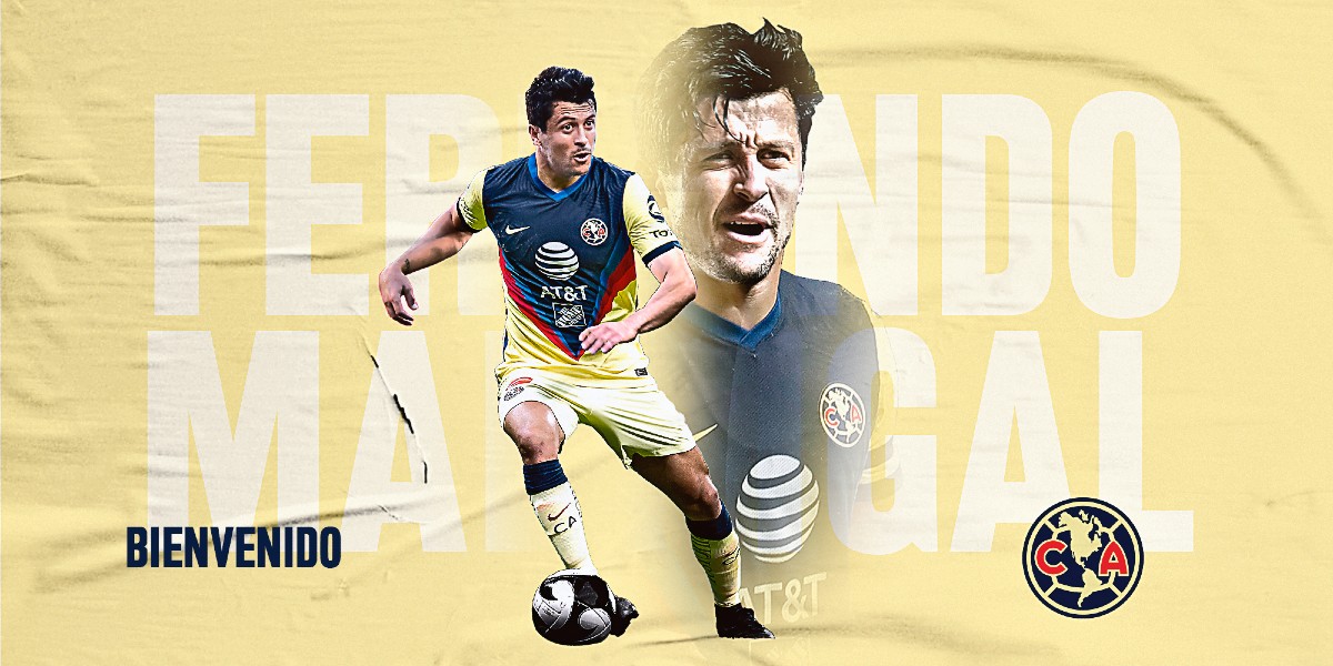 Fernando Madrigal se convierte en nuevo jugador del América (Twitter @ClubAmerica)