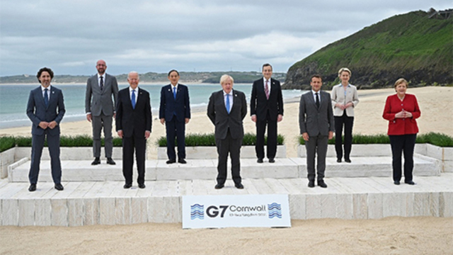 Inicia reunión del G7 en Inglaterra; vacunas anticovid y cambio climático, las prioridades