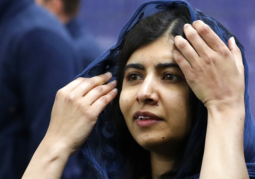Malala Yousafzai, la premio Nobel de la Paz. (AP / Archivo)