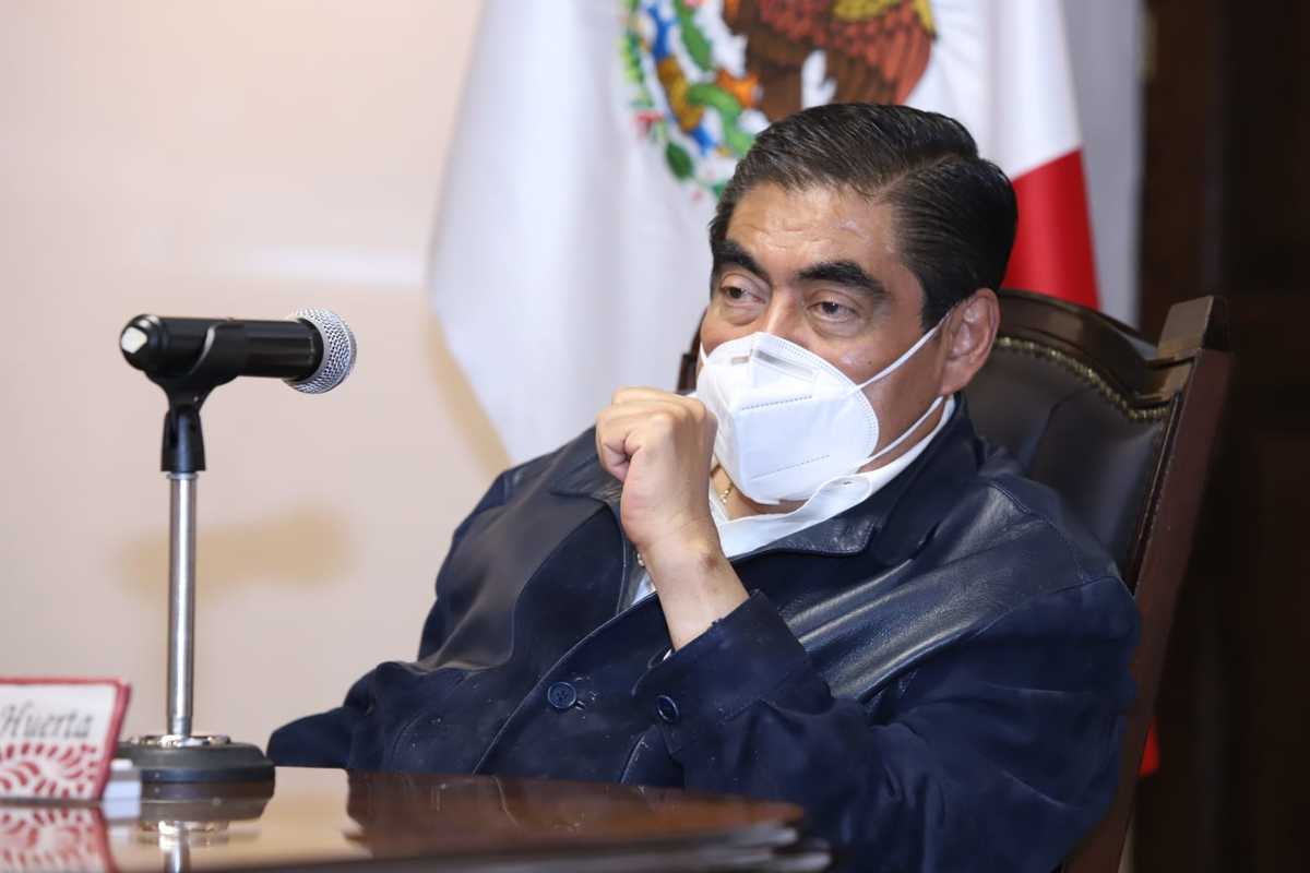 Miguel Barbosa, gobernador de Puebla. (Especial)