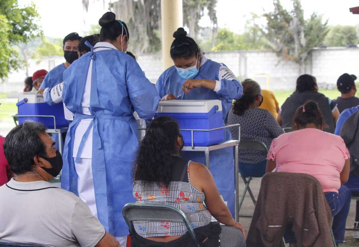Al menos el 19% de poblanos ya se encuentran vacunados contra la covid-19. ( Melanie Torres)