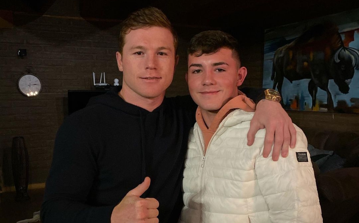 Saúl y Johan Álvarez (Instagram)