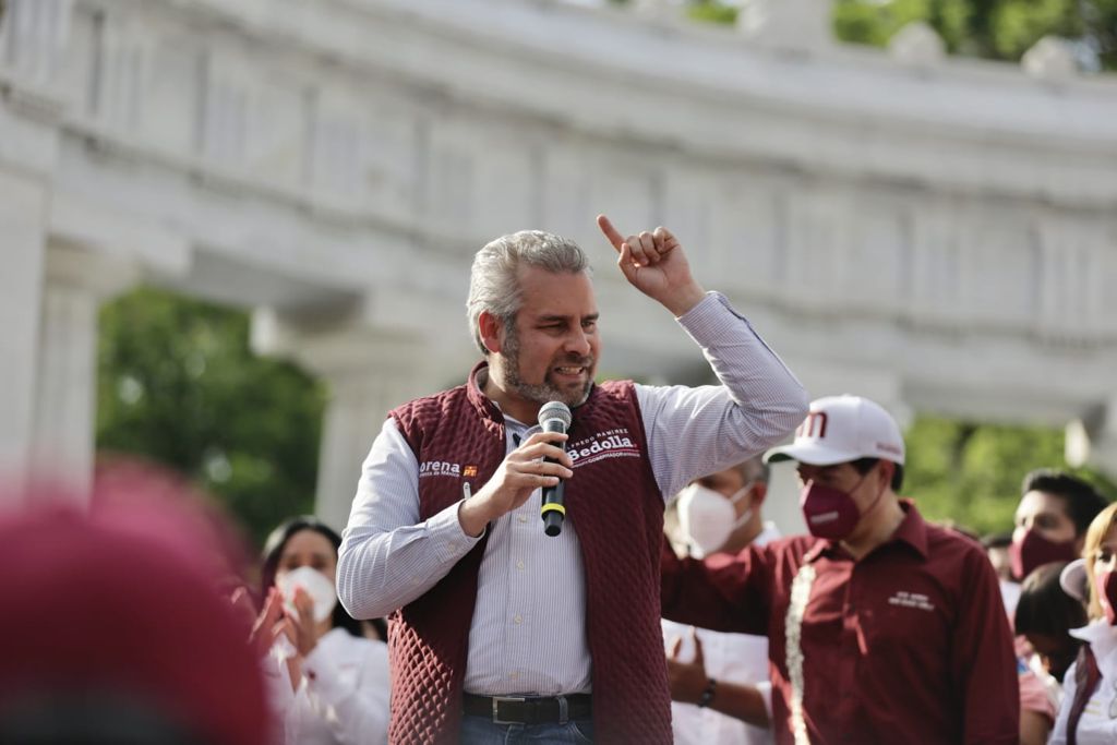 En términos porcentuales, el morenista es elegido gobernador con el 41.77 por ciento de la votación. (Jocelyn Estrada)