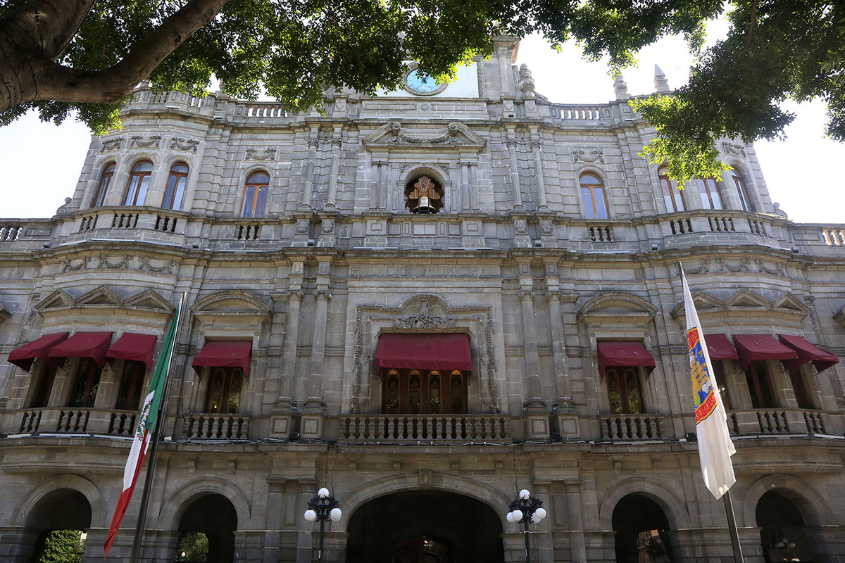 Ayuntamiento de Puebla. (Andrés Lobato)
