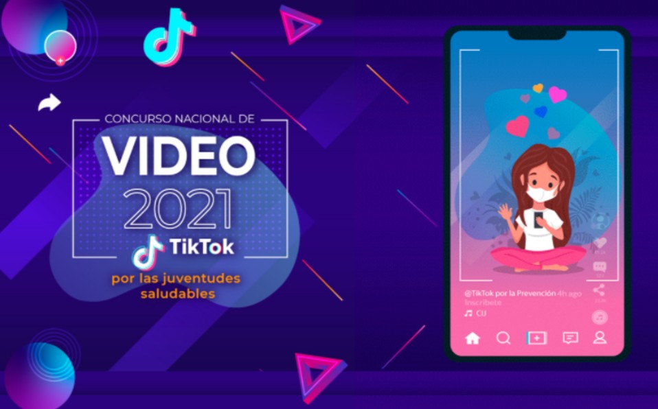 Convocan al concurso “Tik Tok por las juventudes saludables