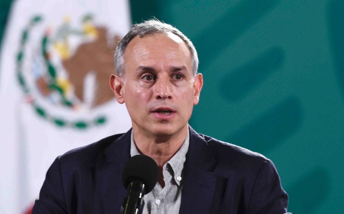 Hugo López-Gatell Ramírez, subsecretario de Prevención, durante su conferencia sobre coronavirus. (Cuartoscuro)