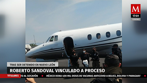 Roberto Sandoval vinculado a proceso tras ser detenido