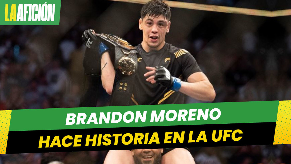 Brandon Moreno, primer campeón mexicano de el UFC