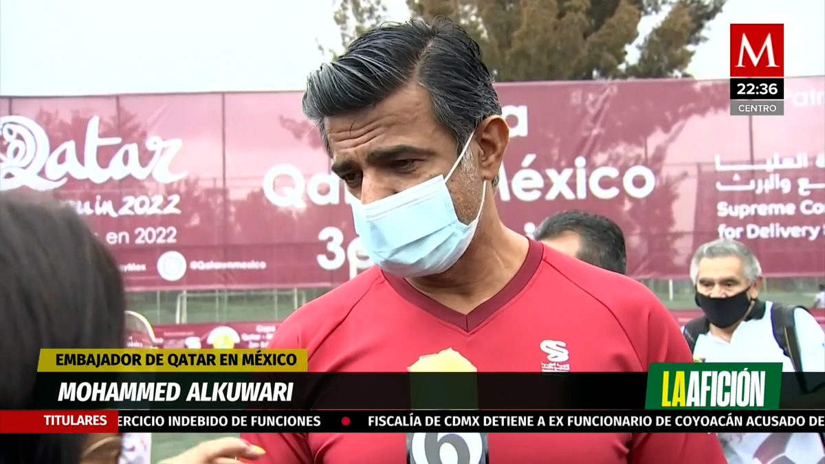 El Mundial está más cerca y ya se vive: embajador de Qatar