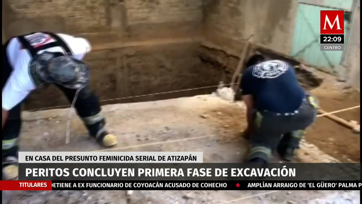 Hallan restos óseos de al menos 17 personas en casa de presunto feminicida serial de Atizapán
