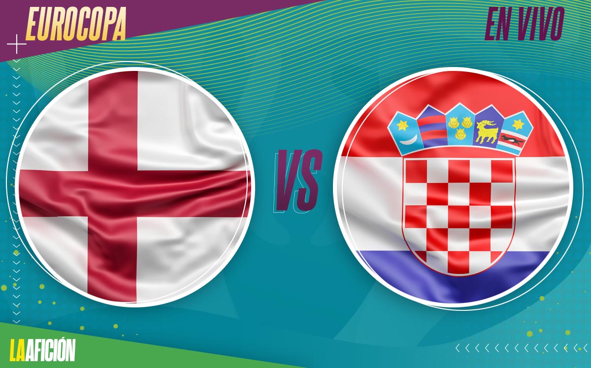Inglaterra vs Croacia, Eurocopa 2020
