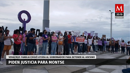 Piden justicia para Montse en Veracruz