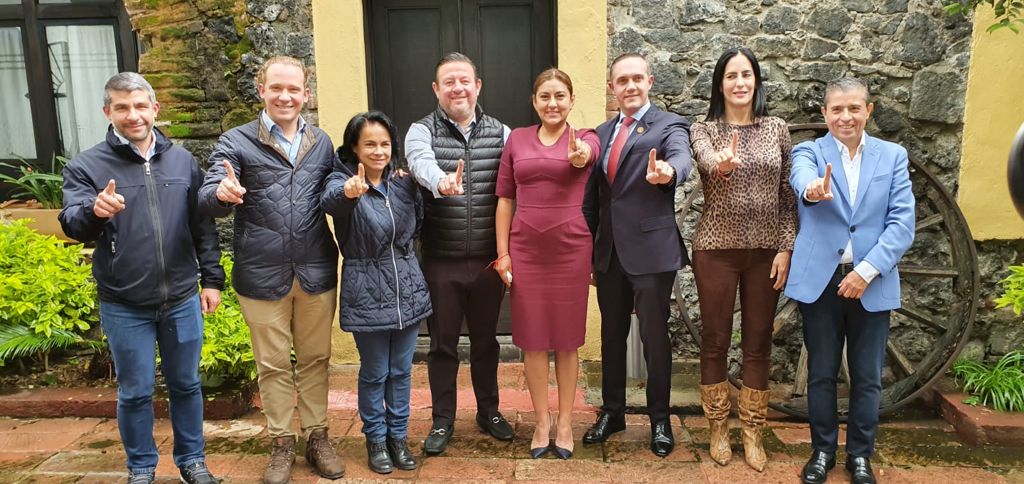 Alcaldes electos de la alianza Va por CdMx, crean la Unión de las Alcaldías. (Leonardo Lugo).
